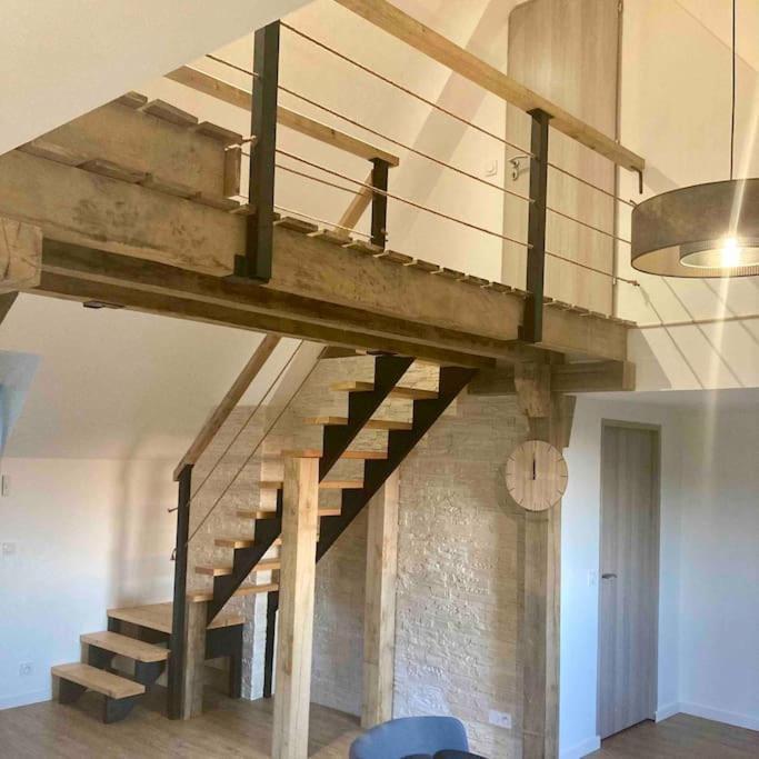 Appartement Au Calme Entre Terre Et Mer. Proche Honfleur Barneville-la-Bertran Bagian luar foto
