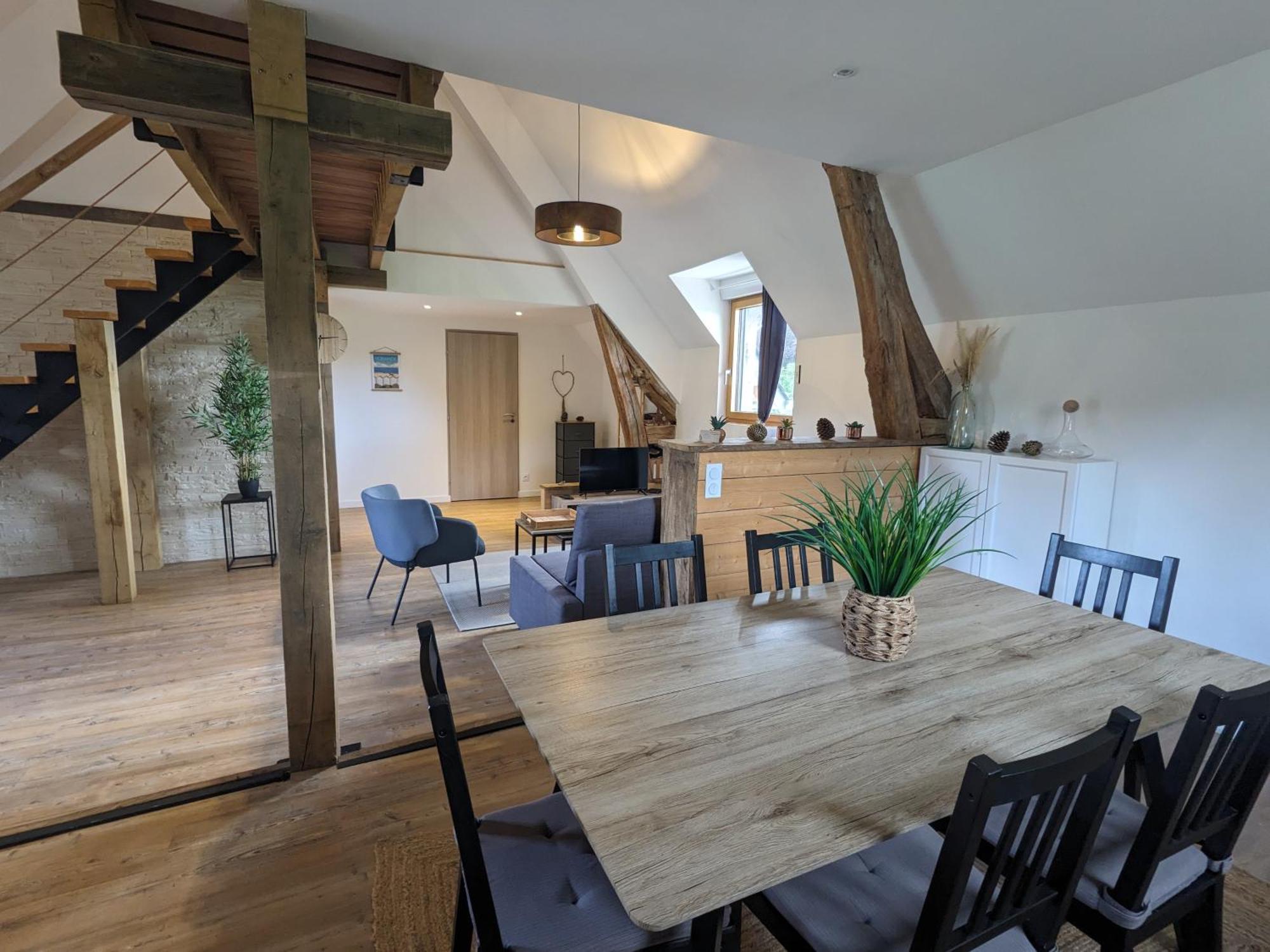 Appartement Au Calme Entre Terre Et Mer. Proche Honfleur Barneville-la-Bertran Bagian luar foto