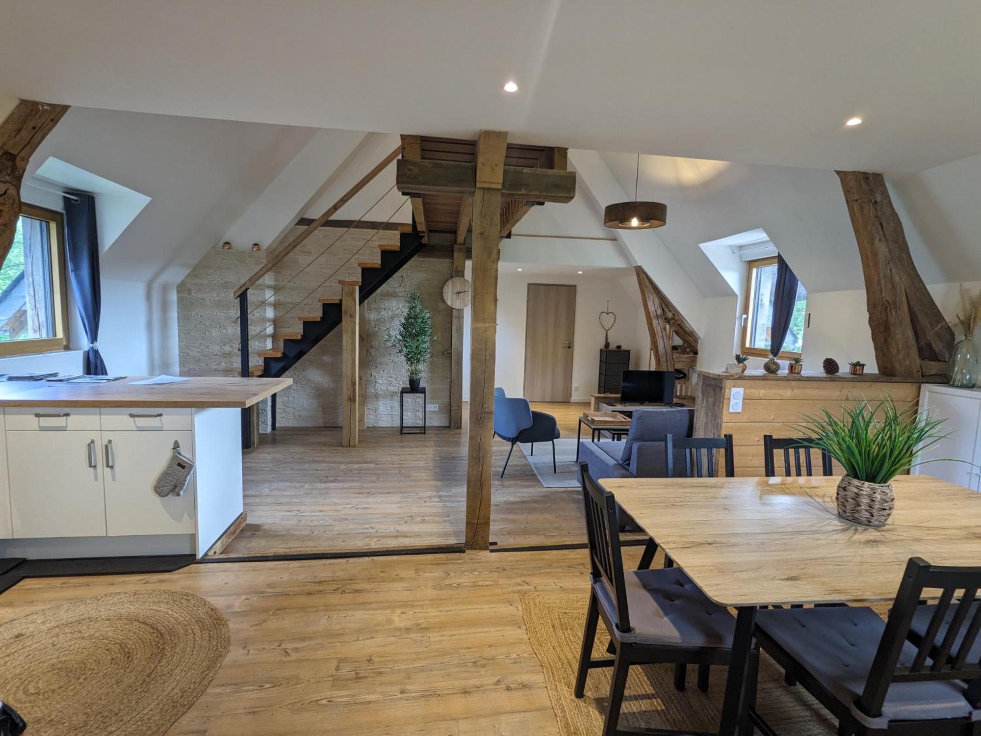 Appartement Au Calme Entre Terre Et Mer. Proche Honfleur Barneville-la-Bertran Bagian luar foto