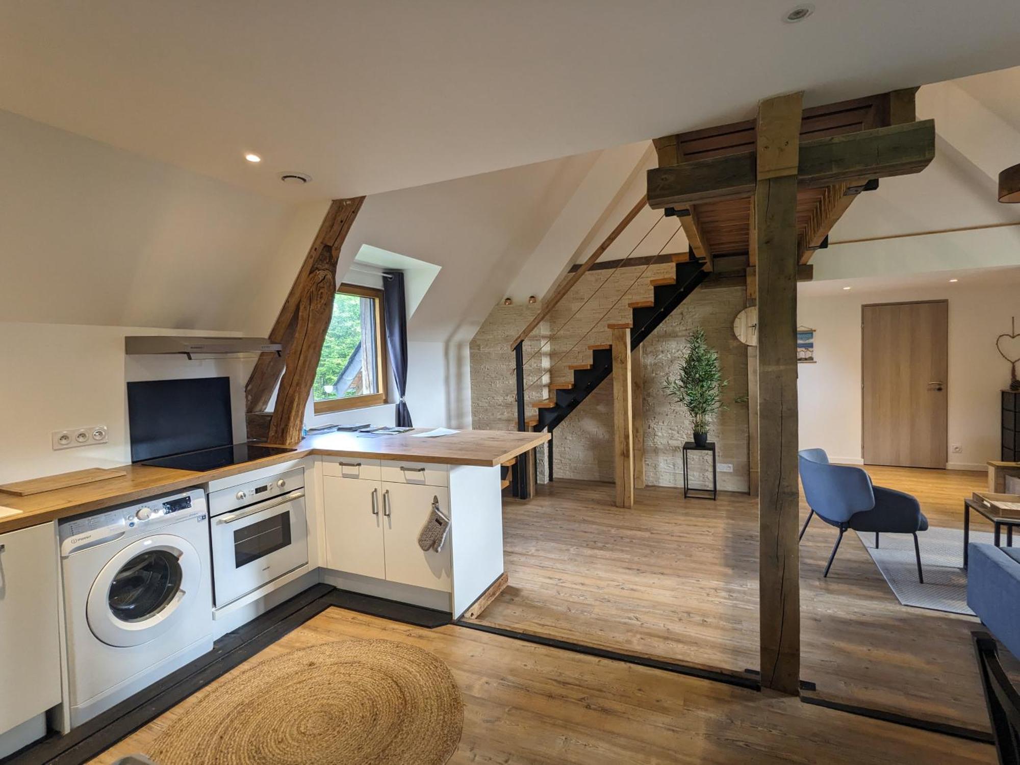 Appartement Au Calme Entre Terre Et Mer. Proche Honfleur Barneville-la-Bertran Bagian luar foto
